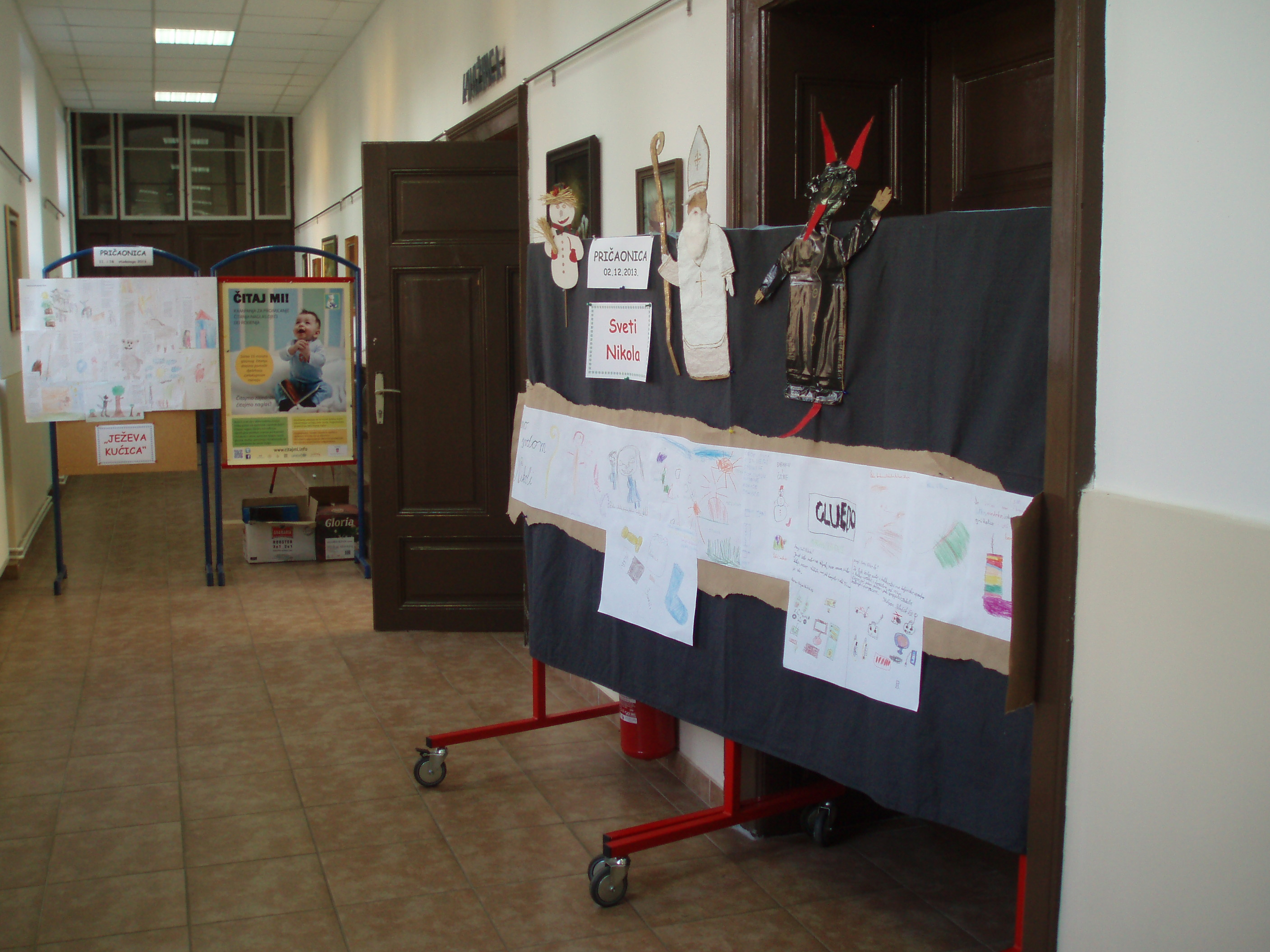 Sveti Nikola u Narodnoj knjižnici Virje