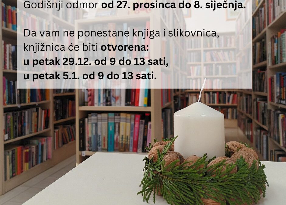 Obavijest o radnom vremenu