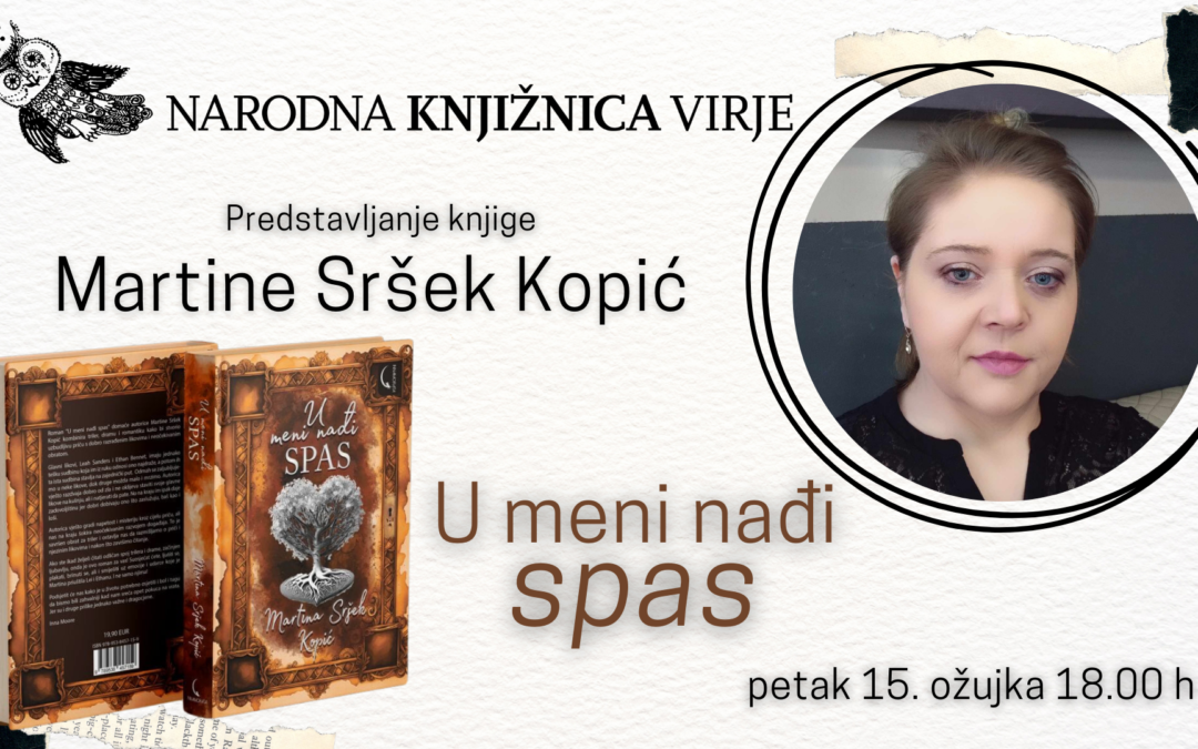 Predstavljanje knjige –  U meni nađi spas