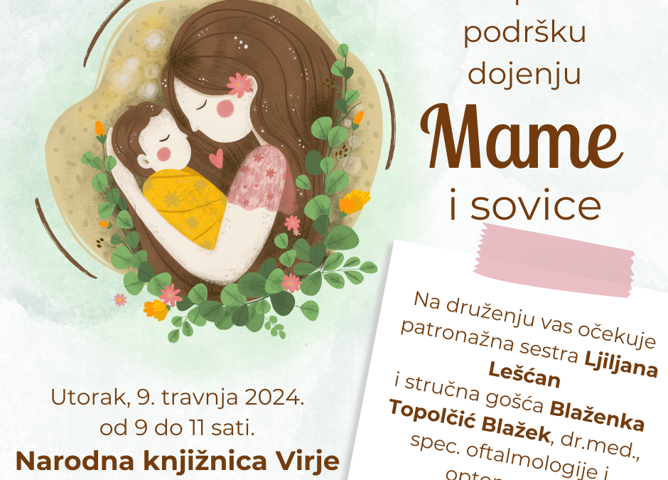 Grupa za podršku dojenju “Mame i sovice”