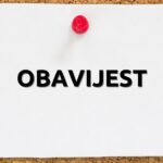Obavijest o radnom vremenu