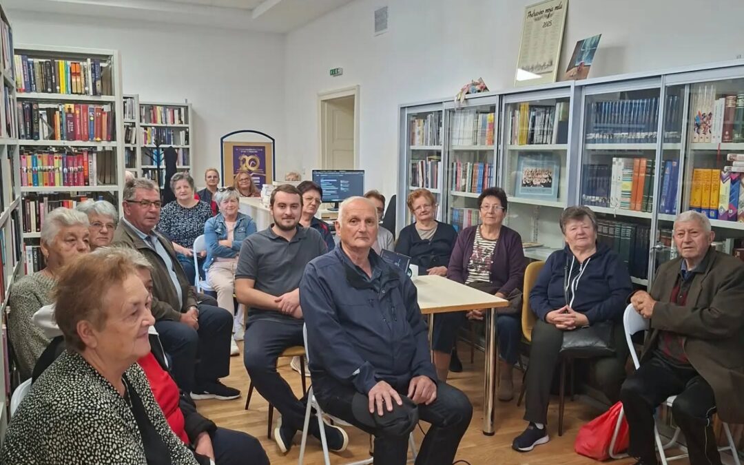 Održana radionica za mještane treće životne dobi “Aktivni i sigurni na Internetu”.